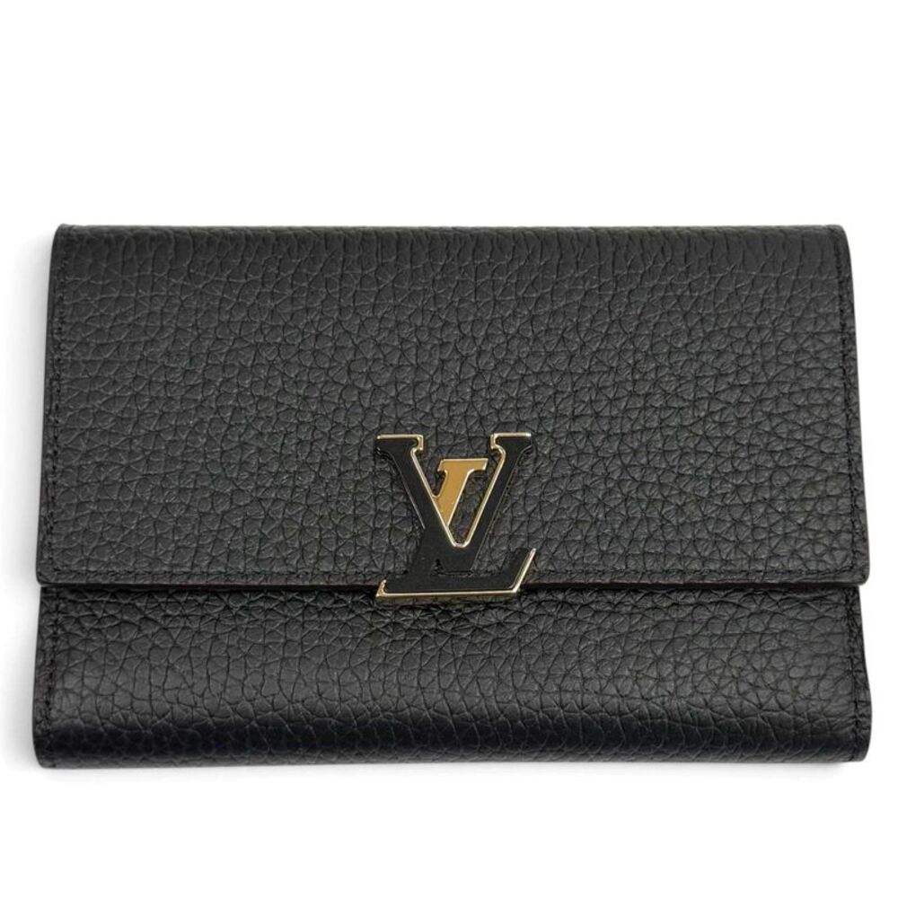Louis Vuitton Portefeuille Compact Leather Wallet